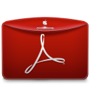 Folder Text PDF Logo icon